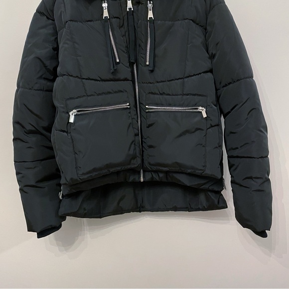 Avec Les Filles Hooded Puffer Jacket Utility Black Faux Fur Gorpcore
Winter Coat - Picture 8 of 16